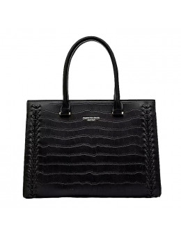 Женская кожаная сумка 5200 BLACK